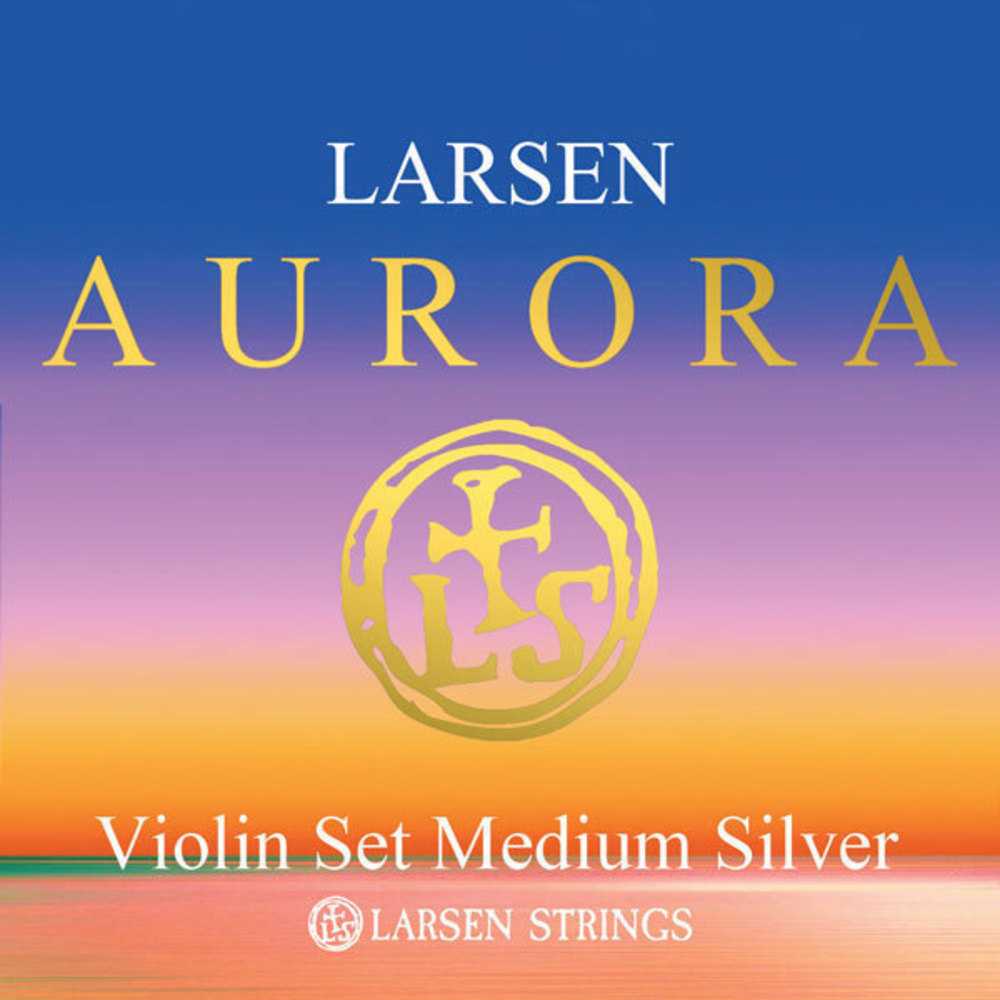 105539 Larsen Aurora Violin Satz mit D- Silber