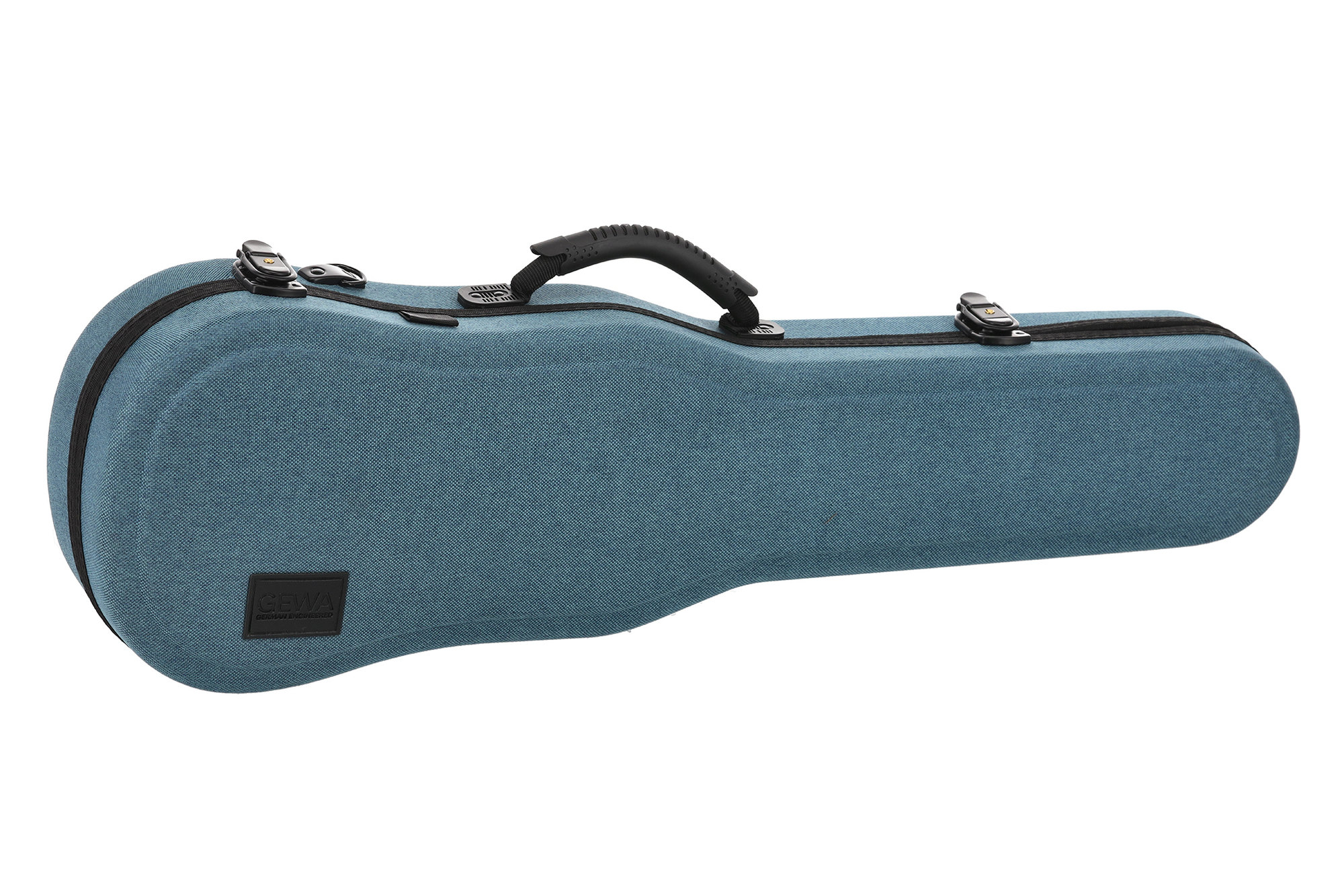 Violinen Etui, BIO Flachs-Schale - blau Violinen Etui, BIO Flachs-Schale - blau